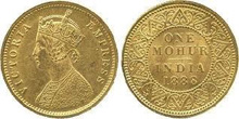 Gold Coins of British Imperial India