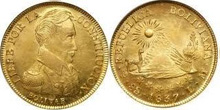Gold Coins of Bolivia  