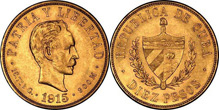 Gold Coins of Cuba 