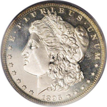 1895 $1 PR66  Deep Cameo PCGS.